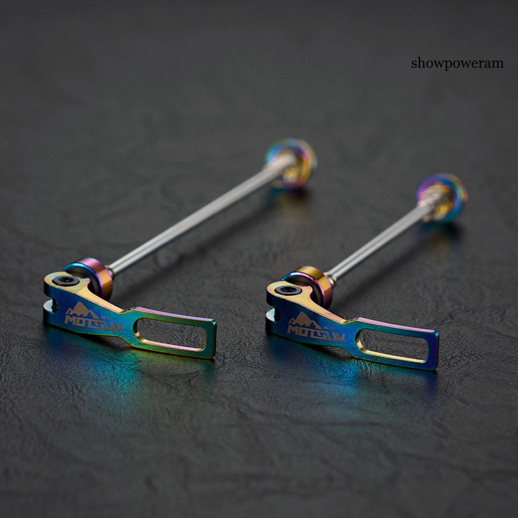 Set 2 Thanh Trục Trước / Sau Siêu Nhẹ Tháo Gỡ Nhanh Cho Xe Đạp Leo Núi