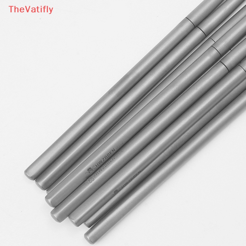 [Thevalifly] Dụng Cụ Ăn Uống Bằng Titan Gấp Được Di Động Cho Nhà Bếp Cắm Trại Ngoài Trời