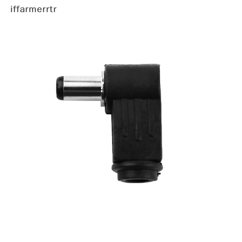 Bộ 2 Jack Cắm Đơn Chữ L 90 Độ 5.5X2.1Mm / 2.5mm DC