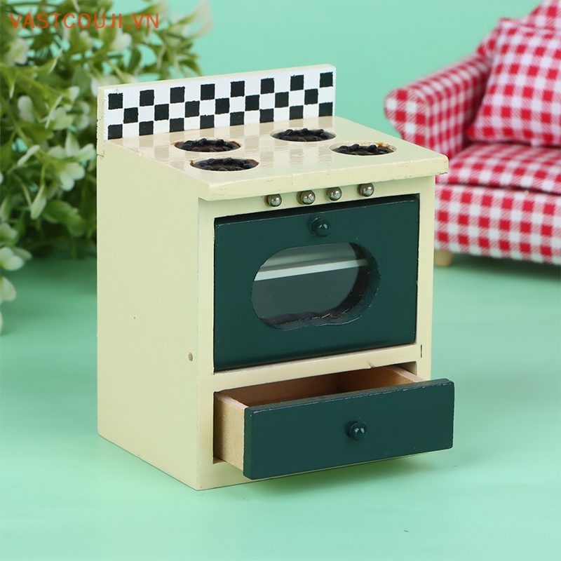 Bếp Ga Đồ Chơi Búp Bê VASTJI Tỉ Lệ 1: 12