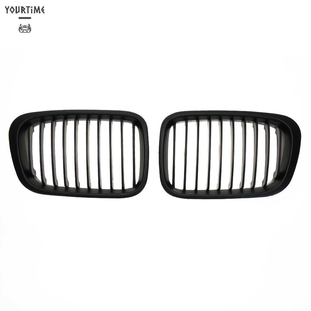 2 MiếNg LướI TảN NhiệT MàU Đen NháM GắN Mui Xe BMW E46 98-01 318i 320i