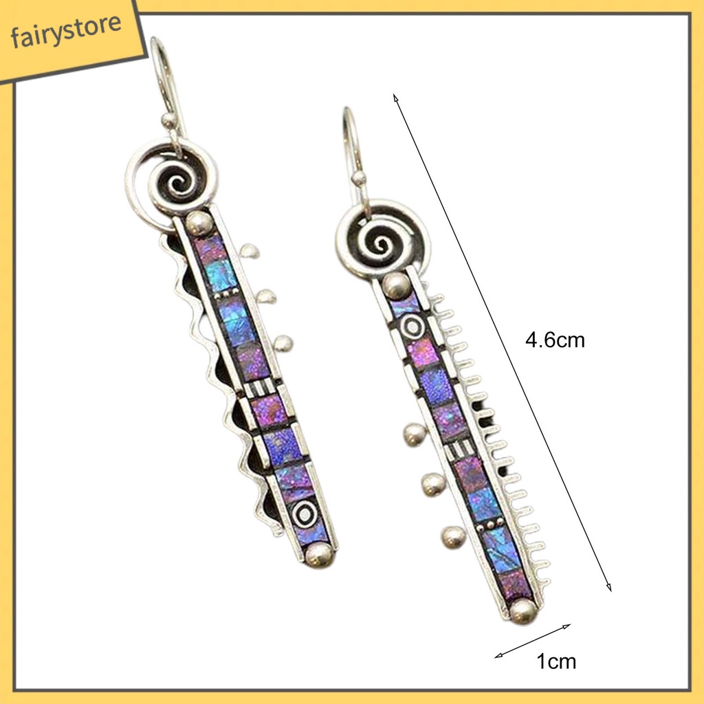 1 Đôi Bông Tai Hình Chiếc Răng Và Lược Thời Trang Dành Cho Nữ