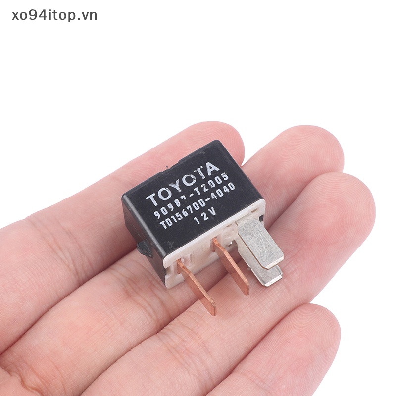 1 Rơ Le Ô Tô 4Pin SPDT Chống Thấm Nước 12V