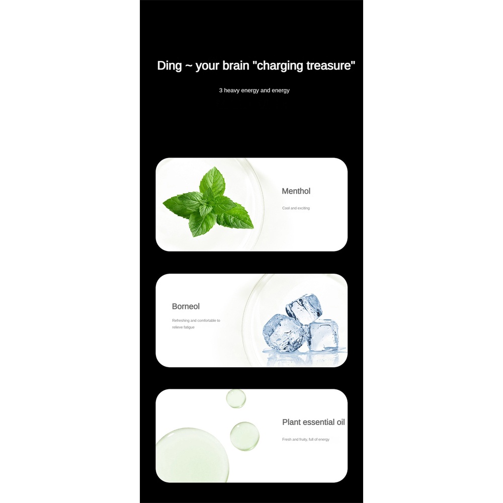 Ống hít mũi JULYSTAR Vitality Energy Stick Refresh thơm mát sảng khoái