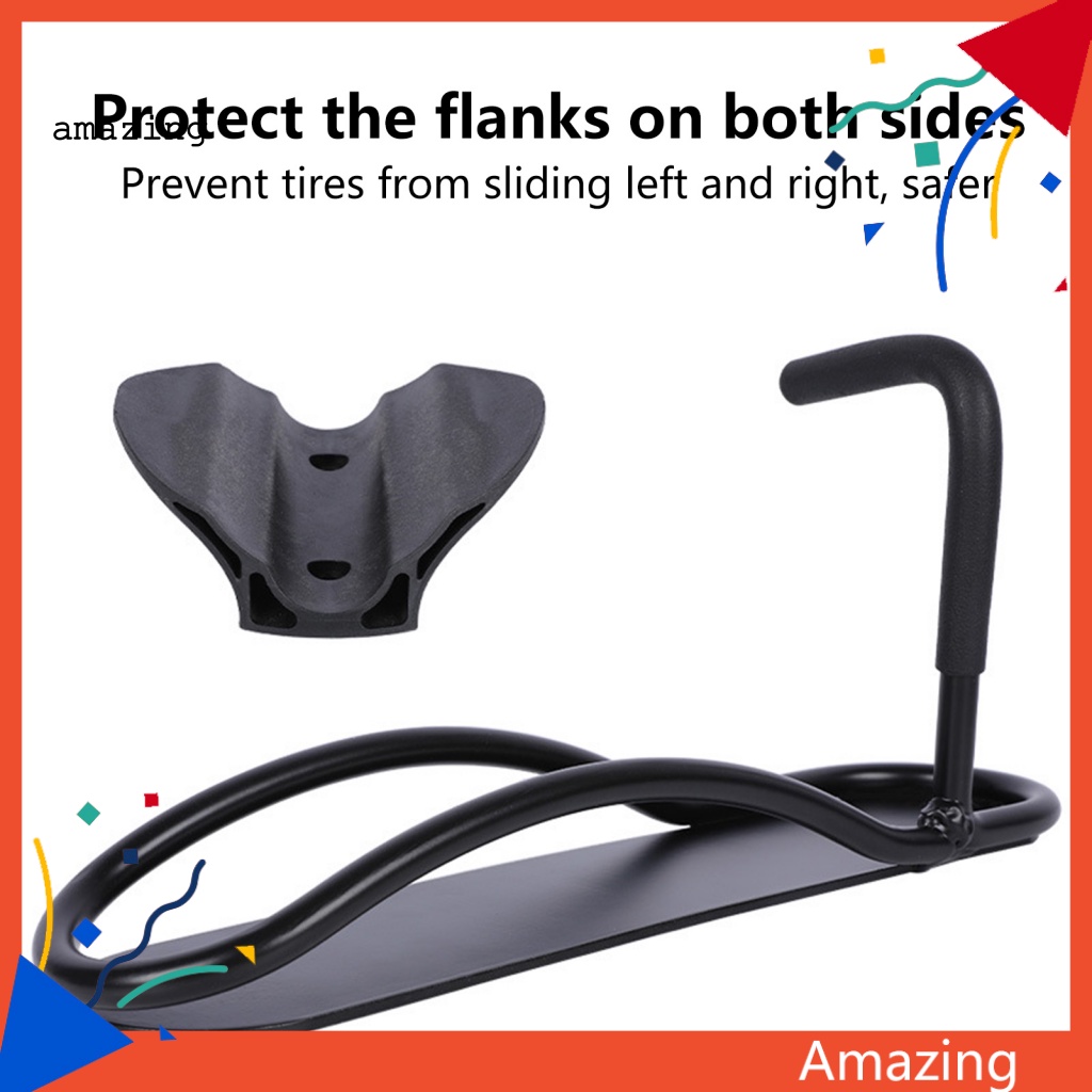 1 Set Móc Treo Xe Đạp Leo Núi Gắn Tường Chống Trượt Chịu Lực Tốt