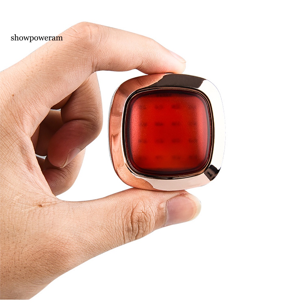 Đèn LED Cảnh Báo An Toàn Sạc USB Gắn Đuôi Xe Đạp