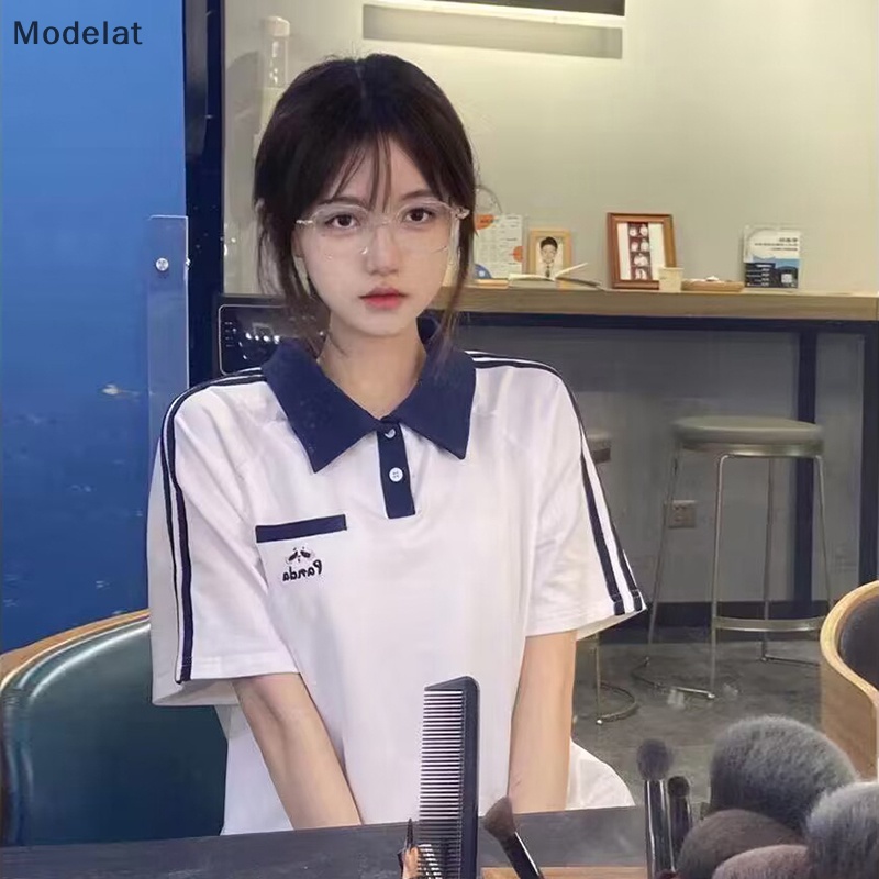 Set Áo Thun Ngắn Tay Và Quần Short Thể Thao Thời Trang Năng Động