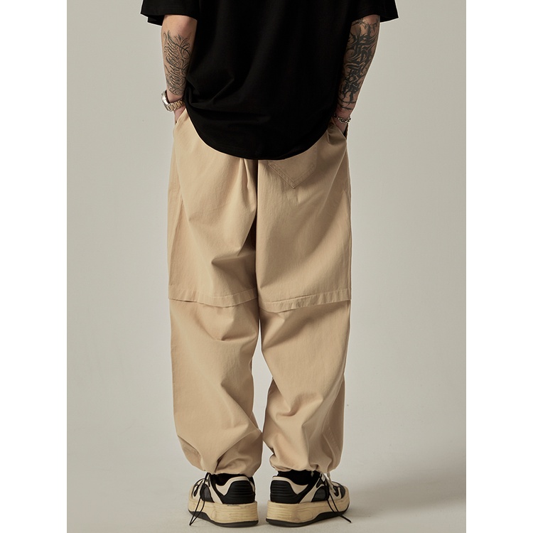 Quần Dài Ống Rộng Phong Cách Retro Thời Trang Cho Nam