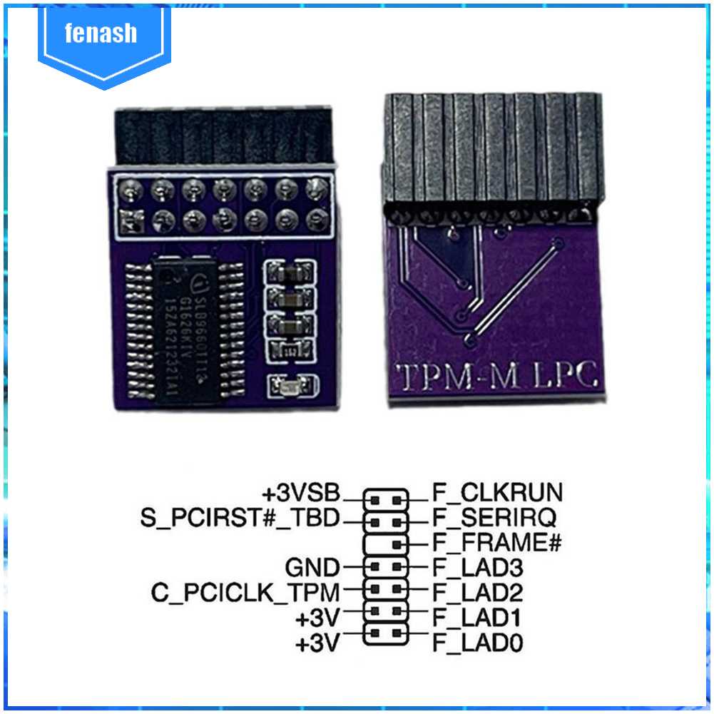 Mô-đun Hỗ Trợ Bo Mạch Chủ GC-TPM2.0 14Pin Cho ASUS WIN11