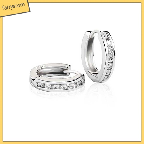 Đôi Bông Tai Hợp Kim Đính Đá Thời Trang Cho Nữ