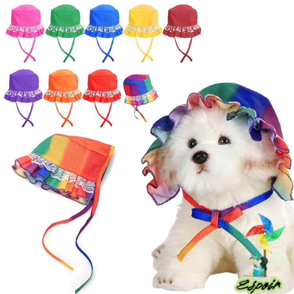 Mũ Chống Nắng Bằng Vải Thời Trang Mùa Hè Cho Thú Cưng