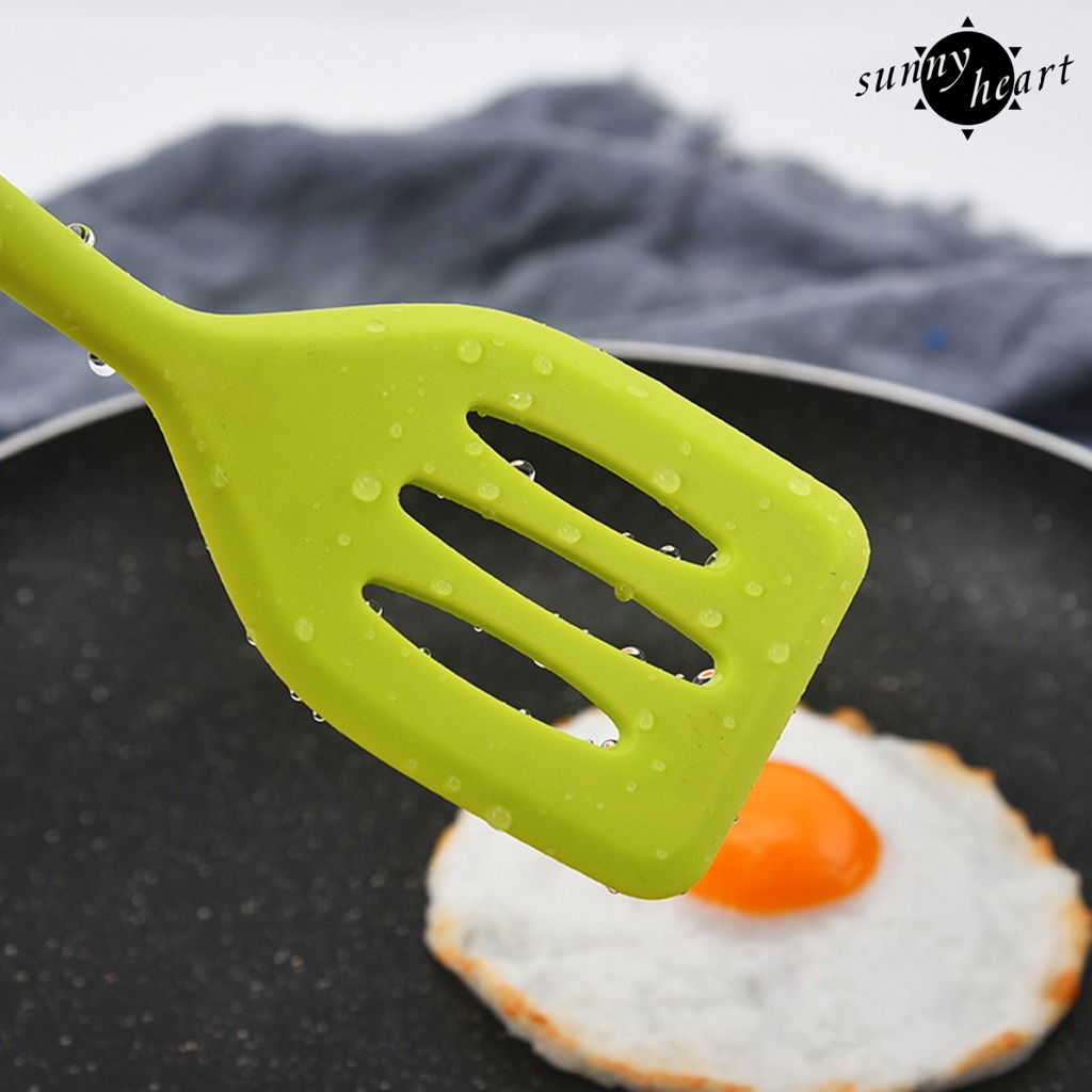 Xẻng Nấu Ăn Chịu Nhiệt Độ Cao Với Cạnh Cong Dài Tiện Dụng