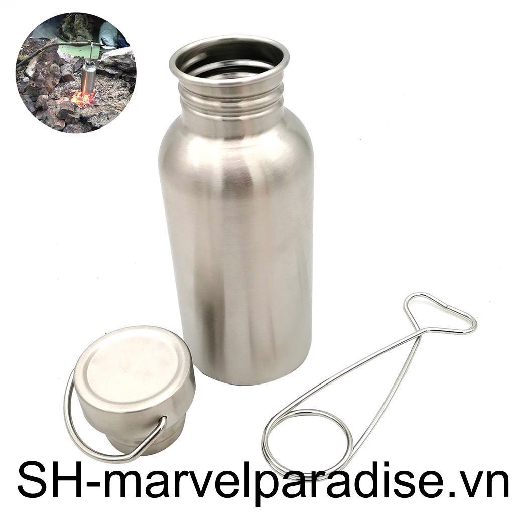 Bình Đựng Nước 500 / 750ml Có Tay Cầm Tiện Lợi Cho Các Hoạt Động Ngoài Trời