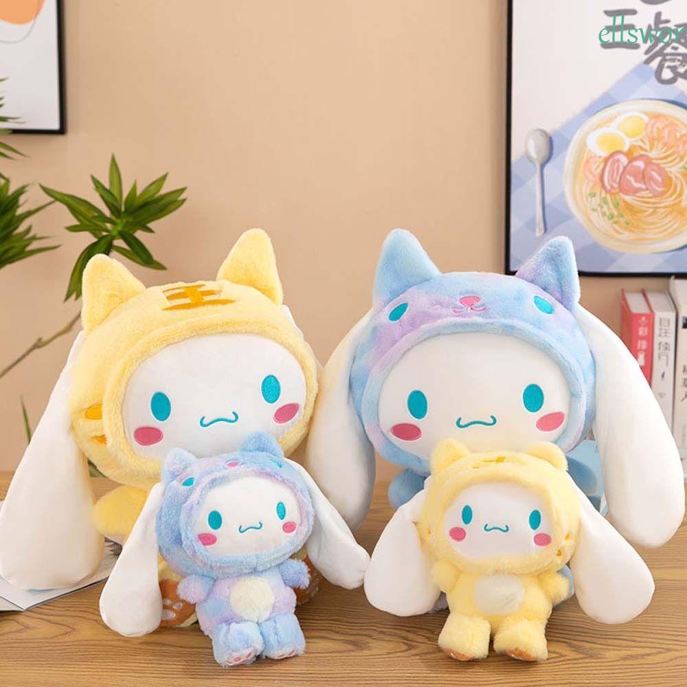 Thú Nhồi Bông Hình Cinnamoroll / Thỏ Nhiều Màu Sắc Trang Trí Nhà Cửa