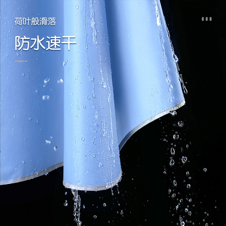 O o Áo Mưa Dáng Dài Vải Oxford Dày Thời Trang Đi Xe Máy Điện Cho Nữ Người Lớn