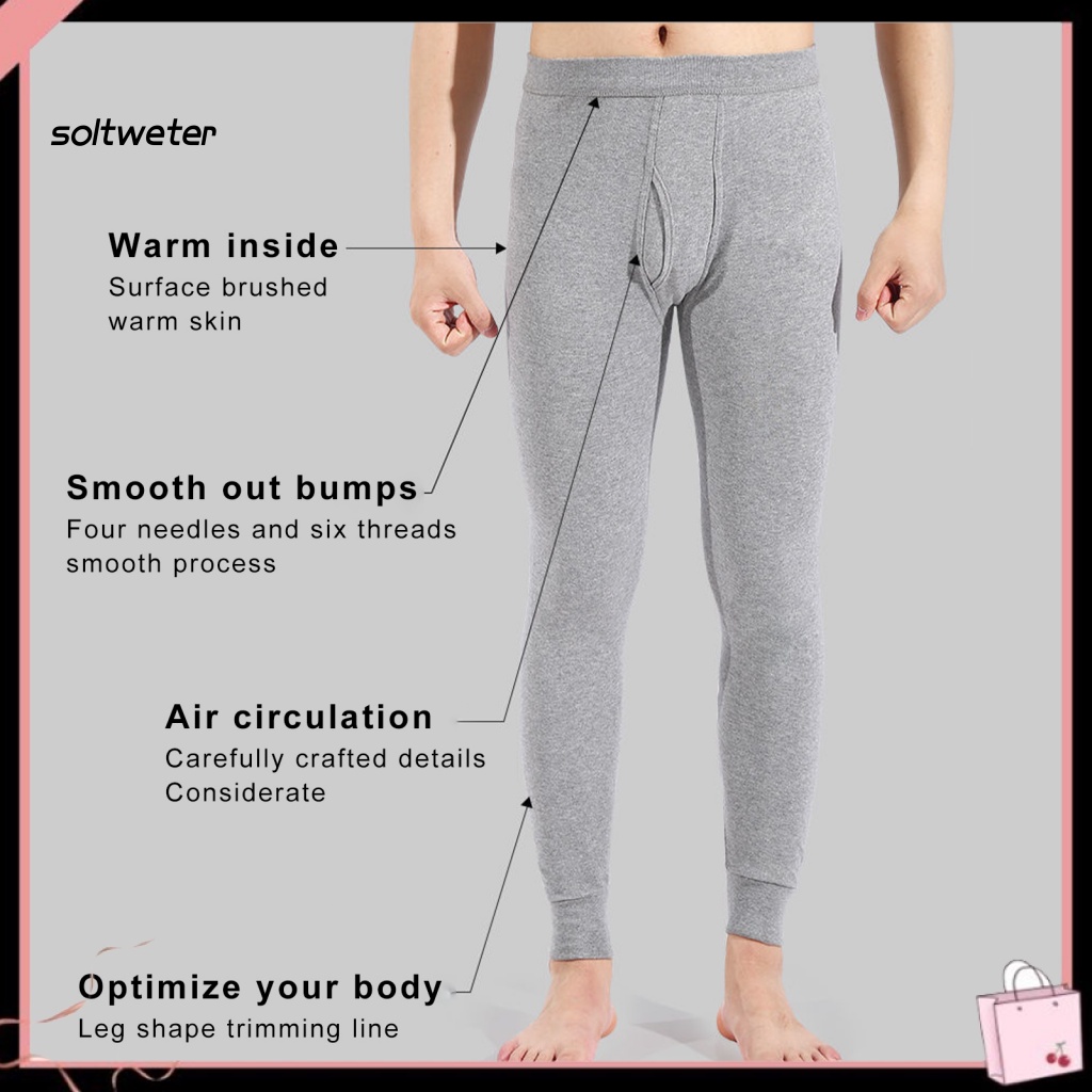 Quần Legging Lưng Thun Màu Trơn Chống Bám Dầu Plus Size Thời Trang Thu Đông Cho Nam