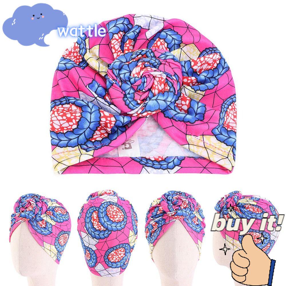 Mũ Trùm Đầu Bằng Cotton Co Giãn In Họa Tiết Hoa Thời Trang 2023