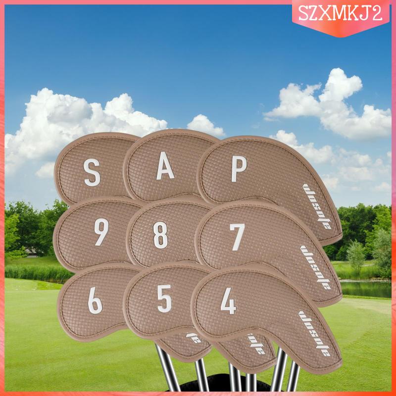 Set 9 Vỏ Bọc Đầu Gậy Đánh Golf Bằng Sắt Chuyên Dụng szxmkj2