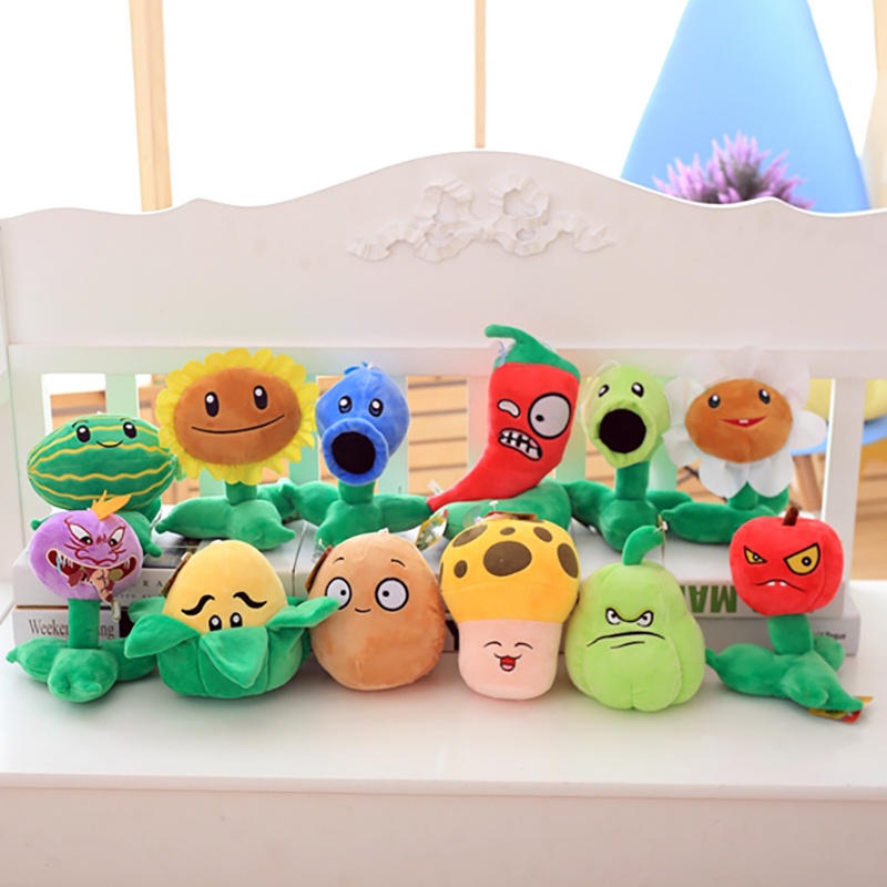 HYC Humey Trò Chơi PLANTS vs. Zombies Game Plant vs. Đồ chơi nhồi bông Hình Hoạt Hình Mềm Mại