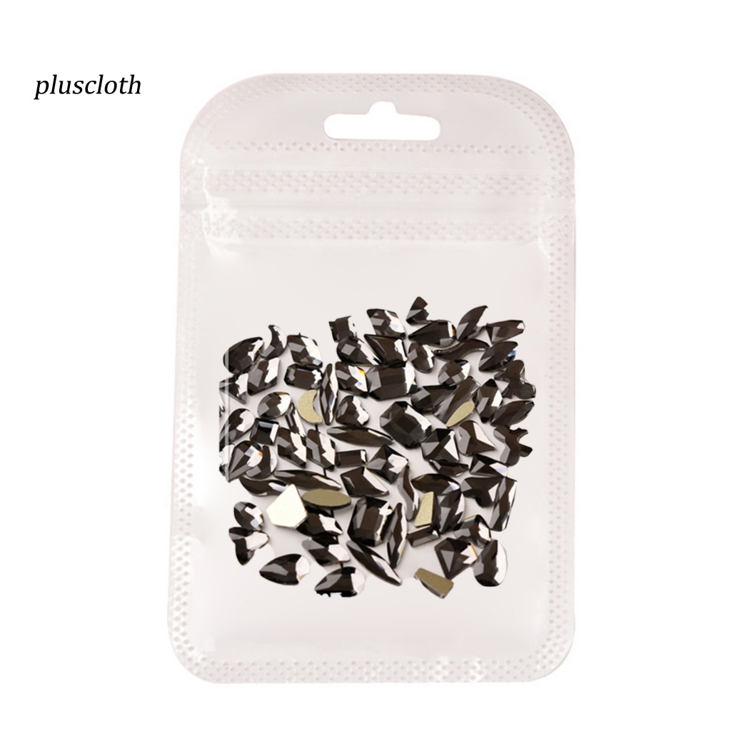 Set 100 Hạt Đá 3D Nhiều Kích Cỡ Trang Trí Móng Nghệ Thuật