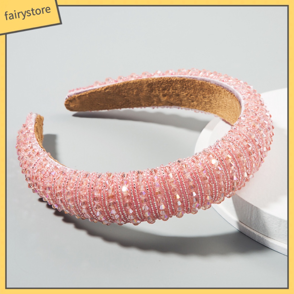 Cài Tóc Đính Pha Lê Giả Trọng Lượng Nhẹ Phong Cách Hàn Quốc Dành Cho Nữ