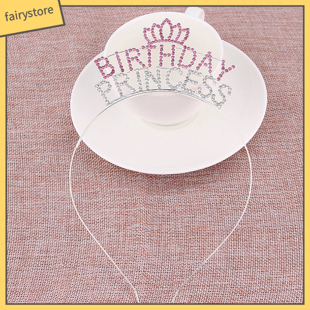 Băng Đô Cài Tóc Đính Đá Co Giãn Đáng Yêu Dành Cho Bé Gái