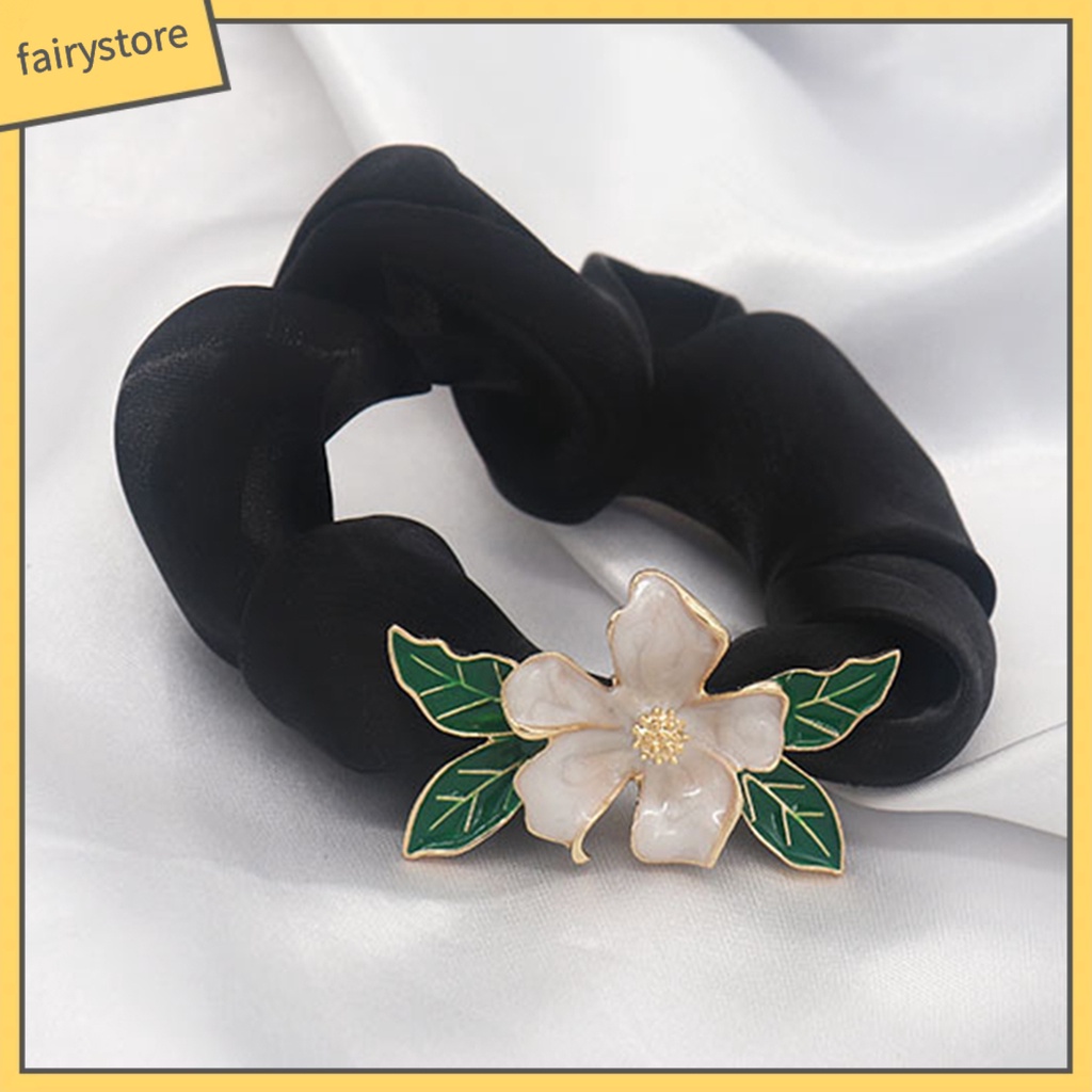 Dây Cột Tóc Đuôi Ngựa Bằng Hợp Kim Chống Mòn Nhiều Màu Sắc Dành Cho Nữ