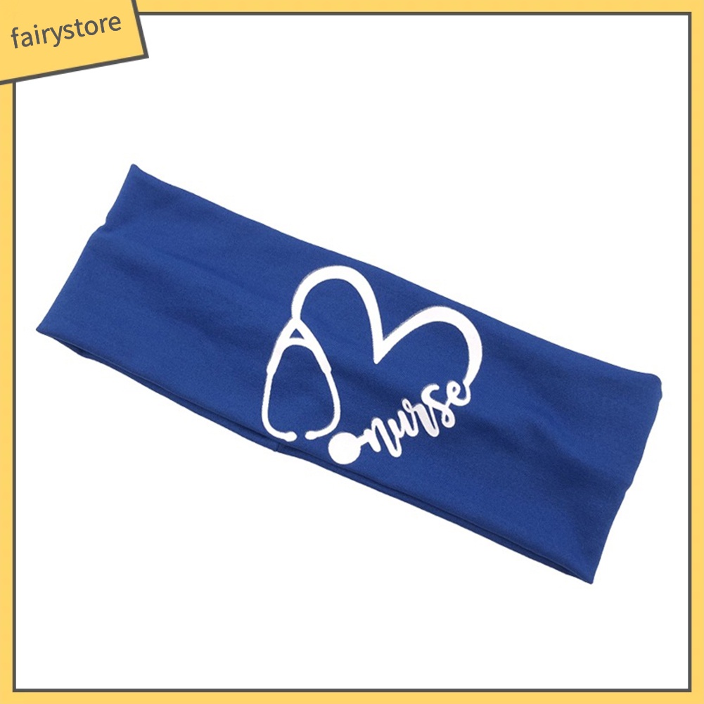 Băng Đô Cài Tóc Thể Thao Mềm Mại Co Giãn Thoáng Khí Đính Nút Trái Tim Thoáng Khí Cho Nữ