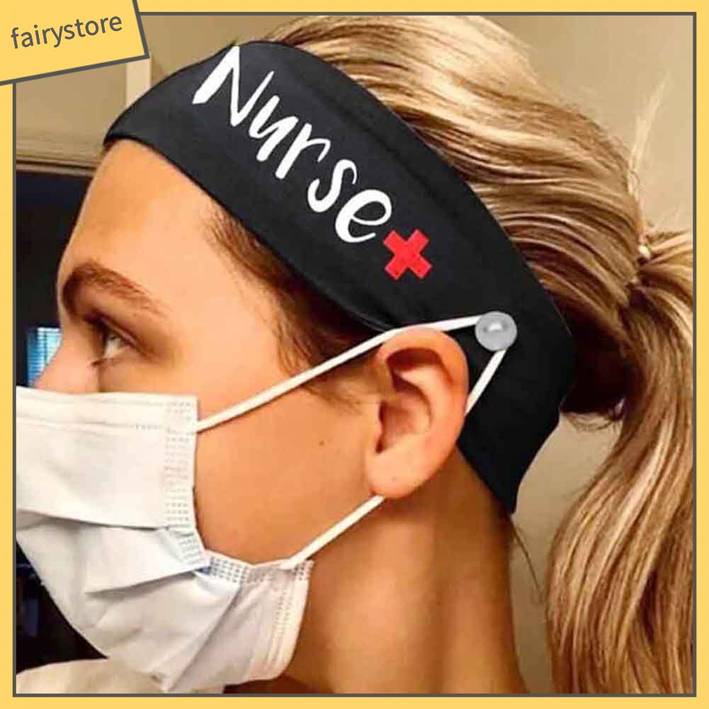 Băng Đô Cài Tóc Co Giãn Mềm Mại Hỗ Trợ Tập Yoga / Chạy Bộ