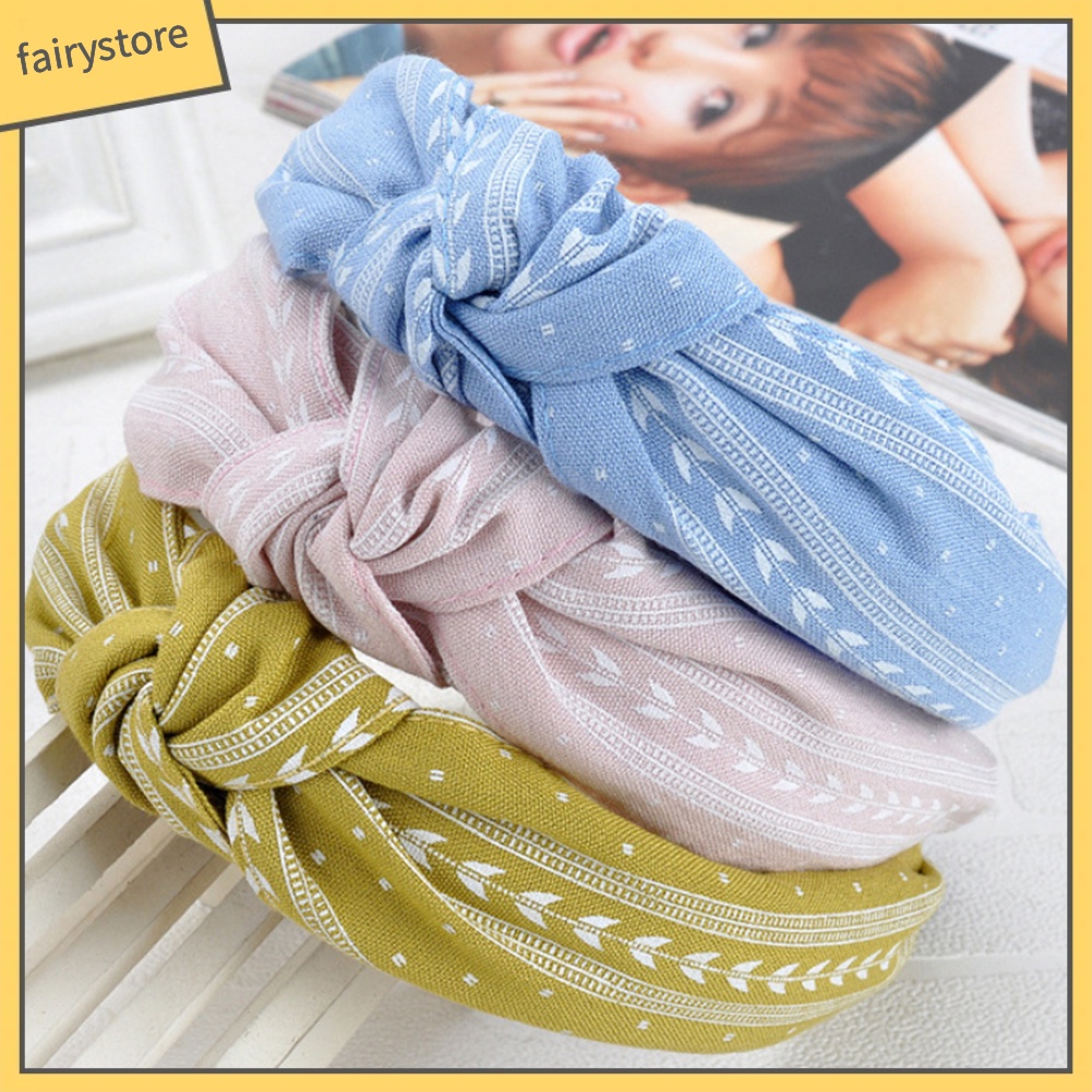 Cài Tóc Xoắn Chéo Bản Rộng Thời Trang Cho Nữ