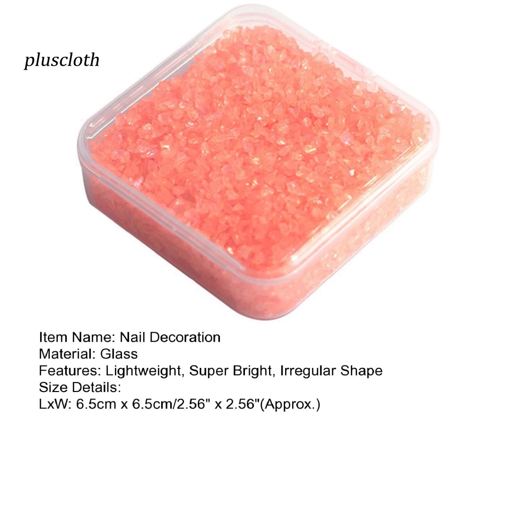 1 Hộp Phụ Kiện Trang Trí Móng Nghệ Thuật Tạo Hiệu Ứng 3D Màu Sắc Tươi Sáng