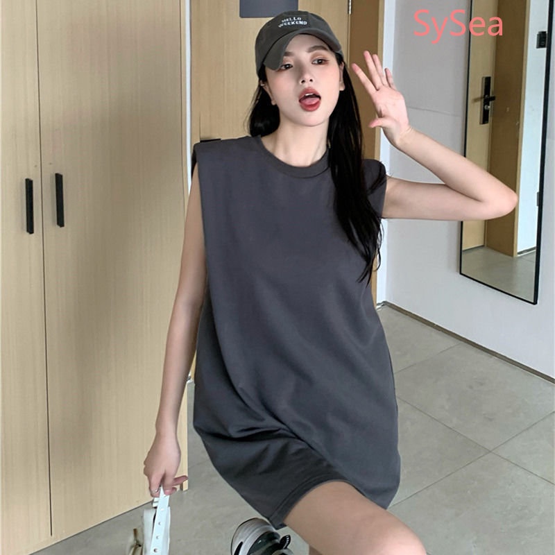 Đầm Dáng Rộng Plus Size Phong Cách Hàn Quốc Thời Trang Mùa Hè Cho Nữ