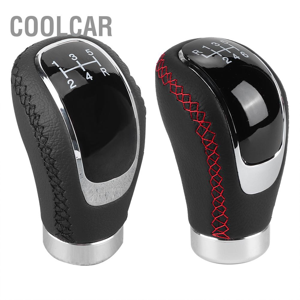 Tay nắm cần số ô tô - Núm Tay Gạt Cần Số - Đầu Sang Số Đòn Bẩy Bóng Ném Da Năng cho Đa năng Ô Tô Bánh Răng Chuyển Dịch Núm Dính - CoolCar