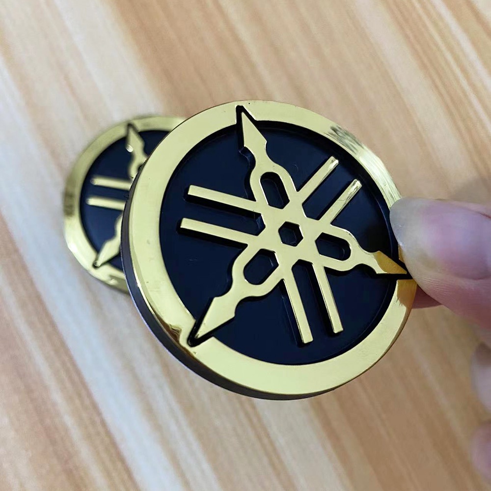 1 Bộ Nhãn Dán Logo 3D Cho Xe Yamaha Emblem Y15ZR Y15 Y16 LC135 NVX FZ150 SRL115 FI Lambang Yamaha