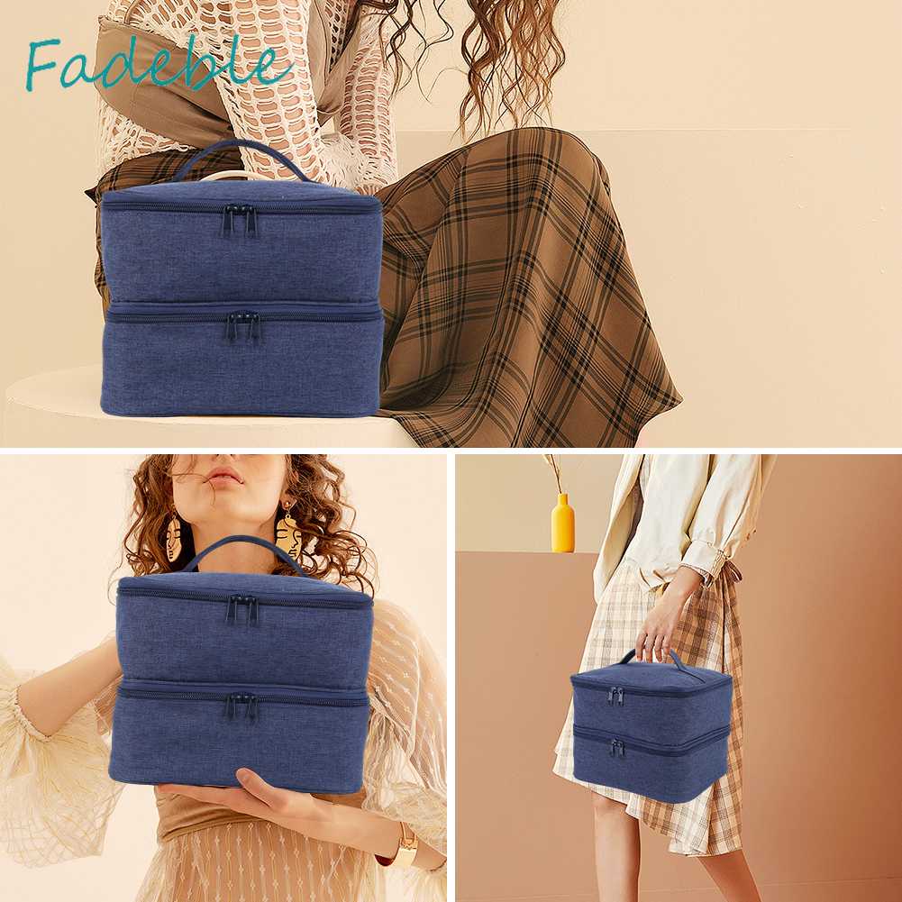 Túi Đựng Mỹ Phẩm Đa Năng Sức Chứa Lớn Bằng Chất Liệu Nylon