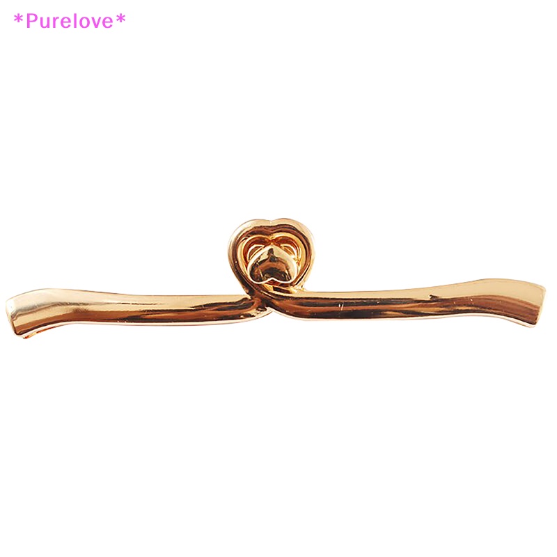 Khóa Xoay DIY Hình Trái Tim Dành Cho Túi Xách Dệt Mới