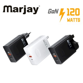 Củ sạc nhanh 120w gan usb 3.0 pd sạc nhanh cho điện thoại / máy tính bảng / laptop