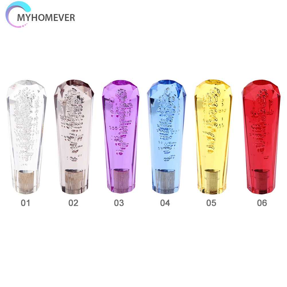 Núm Gạt Cần Số Xe Hơi AT / MT Đính Pha Lê Thông Dụng