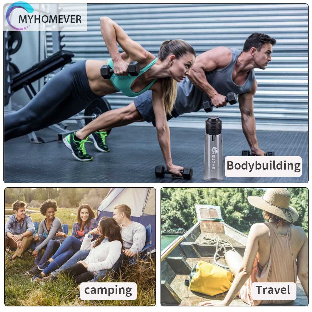 Bình Nước Thể Thao 650ml Chống Rò Rỉ