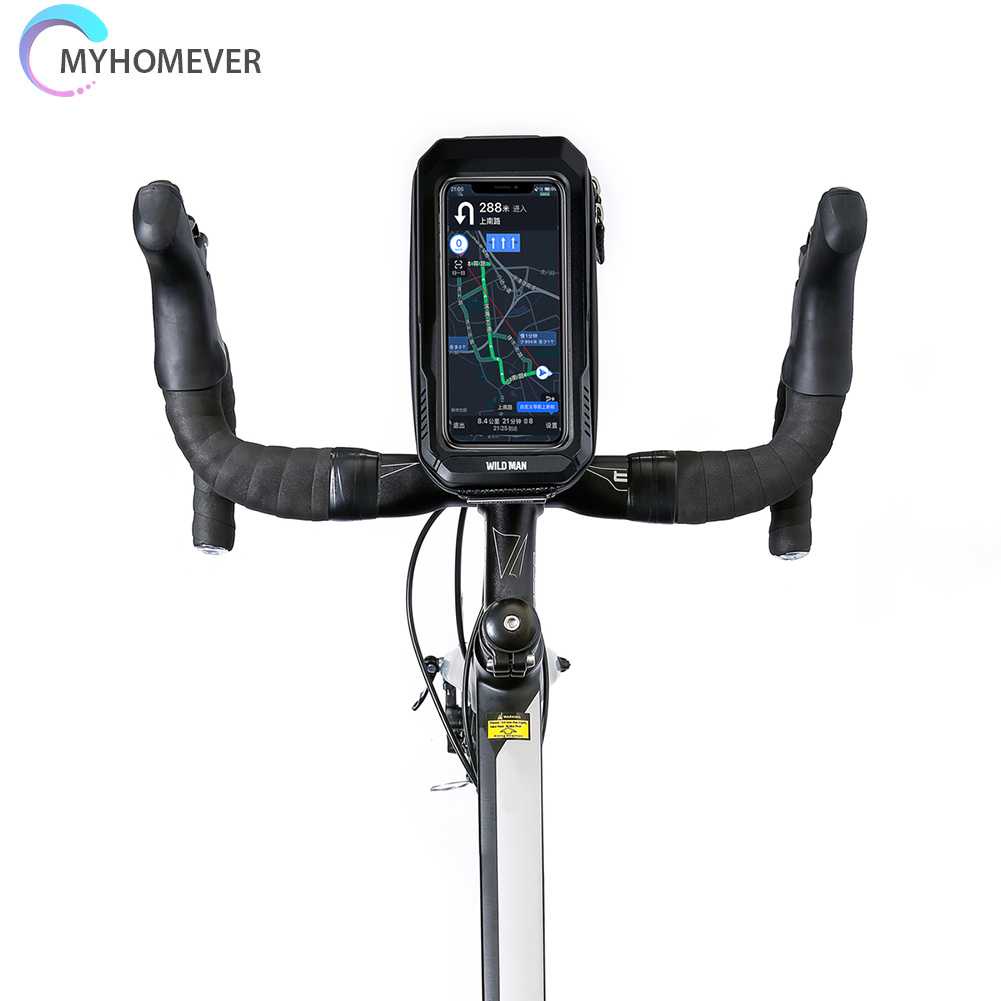 Túi Đựng Điện Thoại Gắn Tay Lái Xe Đạp Bằng EVA Cứng Chống Thấm Nước