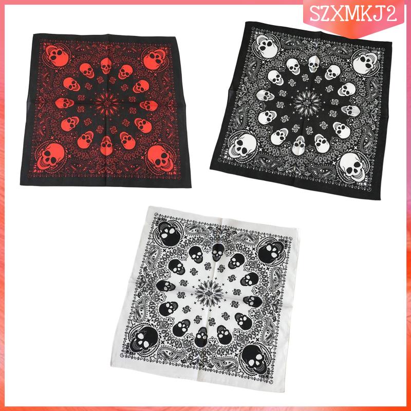 Khăn Choàng Cổ / Băng Đô Bandana Hình Đầu Lâu szxmkj2 Thời Trang Dành Cho Nam Và Nữ
