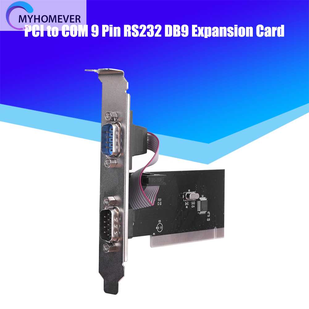 Thẻ Mở Rộng PCI Sang COM 9 Pin RS232 DB9
