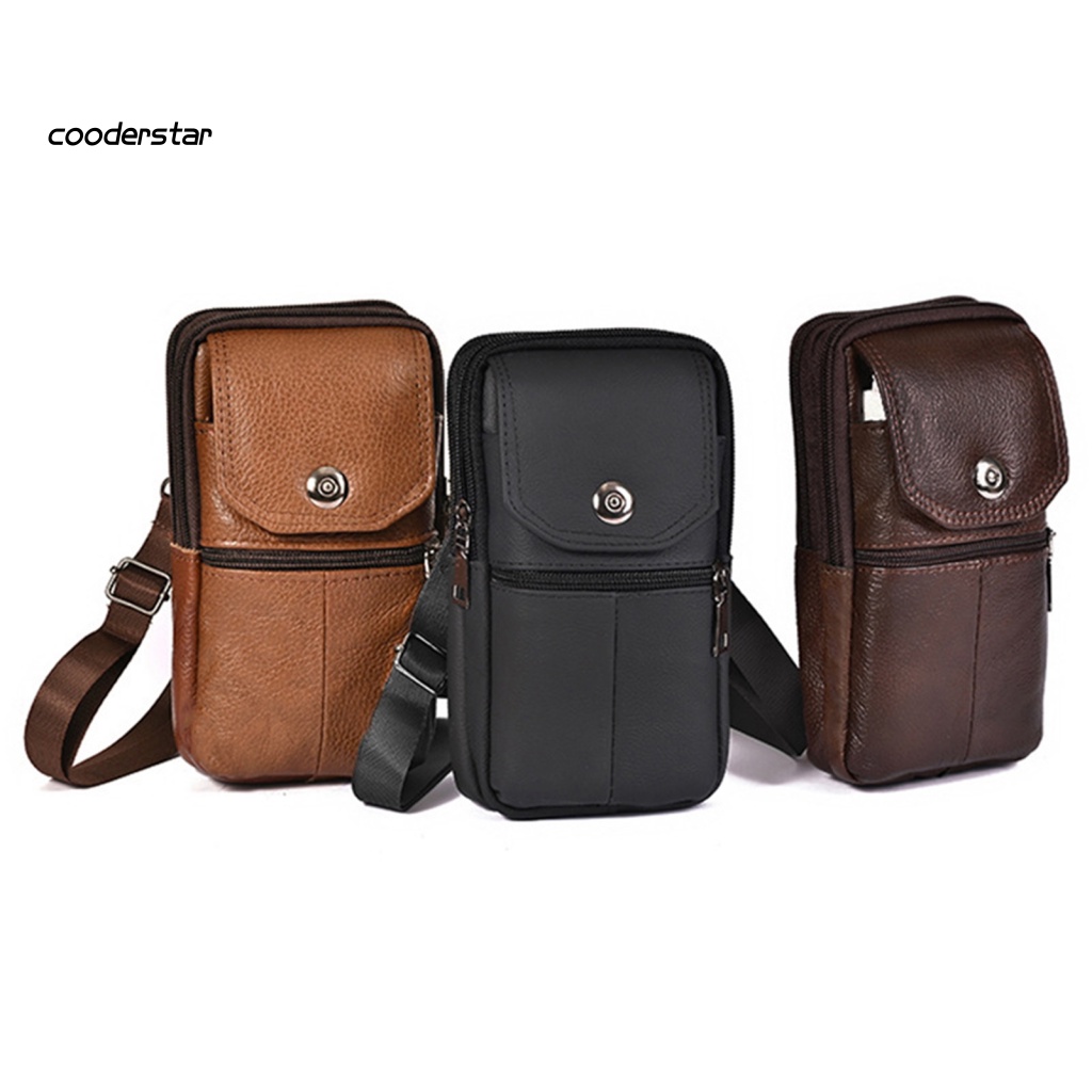 Túi Giả Da Đeo Chéo Mini Đựng Điện Thoại Đa Năng