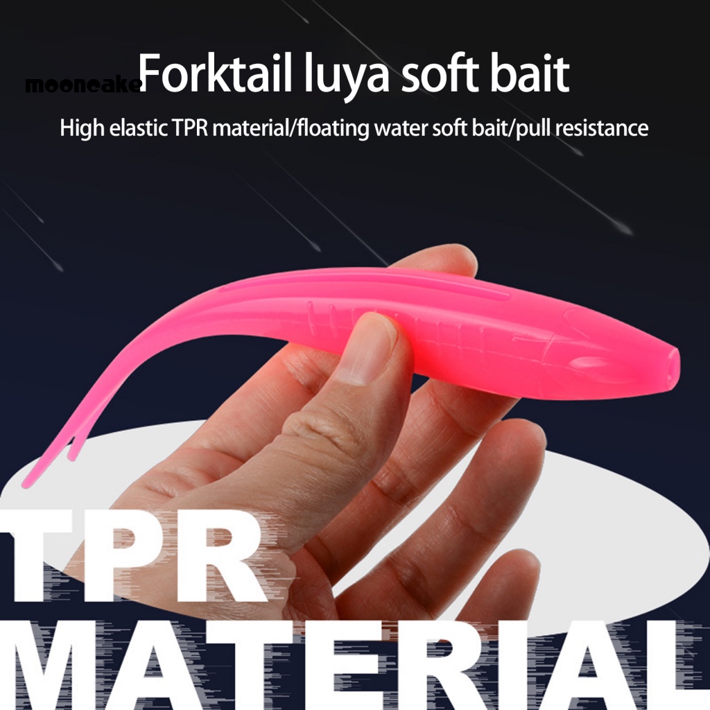 Bộ 3 Mồi Câu Cá Giả Mềm Không Biến Dạng