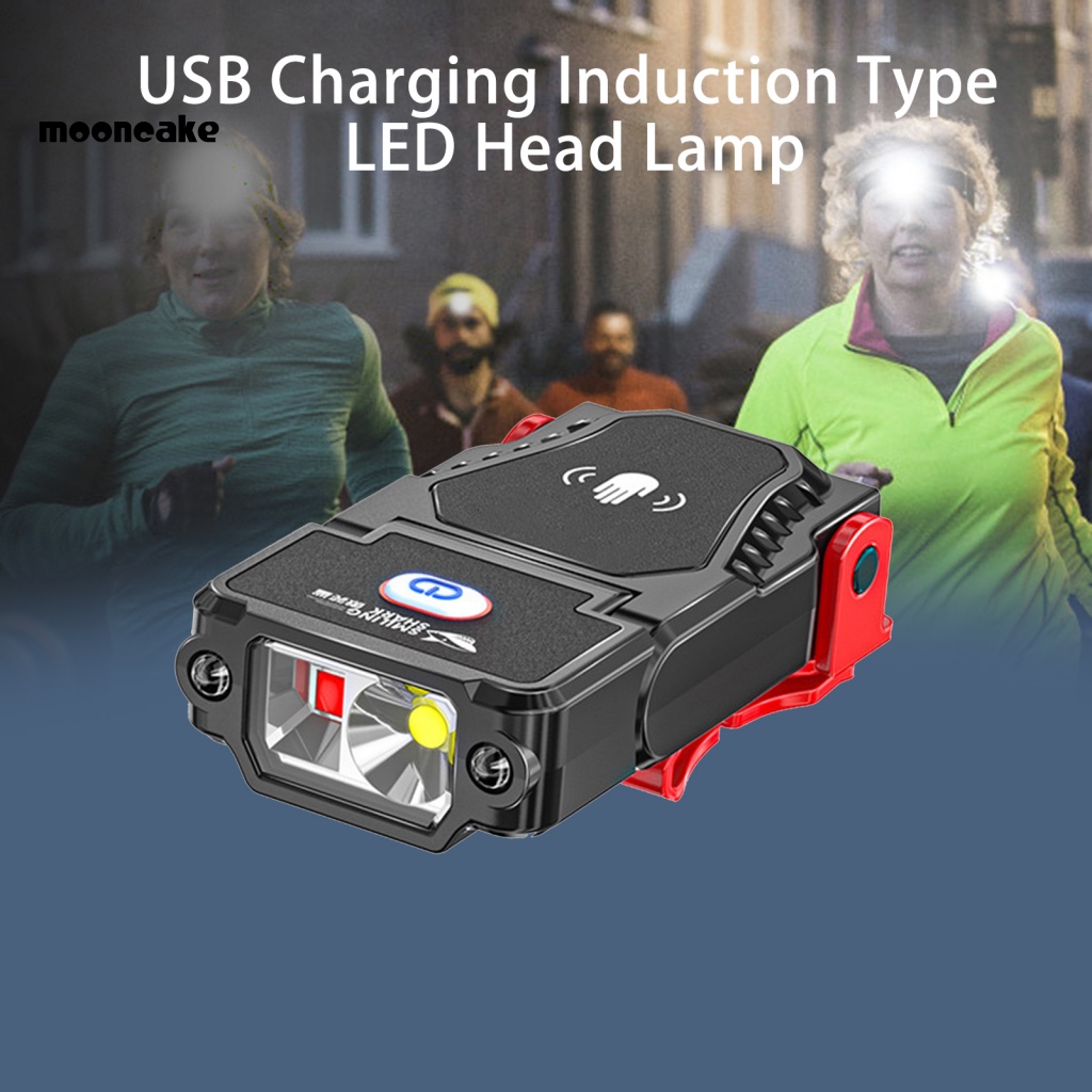 < Mooncake > Đèn LED Kẹp Nón Nhỏ Gọn Cảm Ứng Dễ Dàng Mang Theo Khi Đi Ra Ngoài