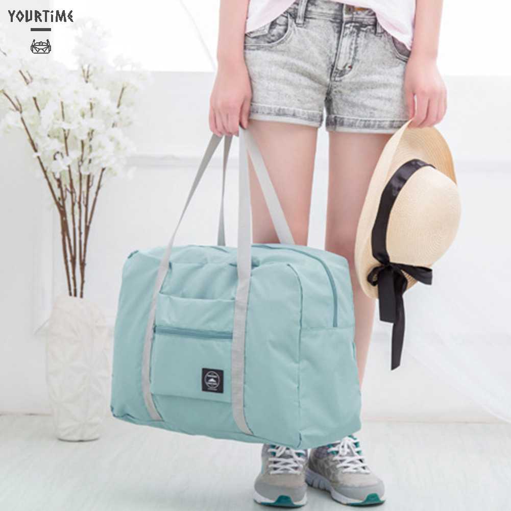 Túi Đeo Vai Bằng Nylon Chống Nước Trọng Lượng Nhẹ Có Thể Gấp Gọn Dùng Ngoài Trời