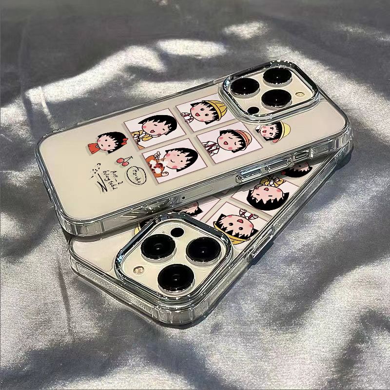 ✅Ốp Điện Thoại Dẻo Họa Tiết Trái Cherry Đơn Giản Thời Trang Chống Sốc Cho Iphone11Iphone1214Pro8 NC9F 713In