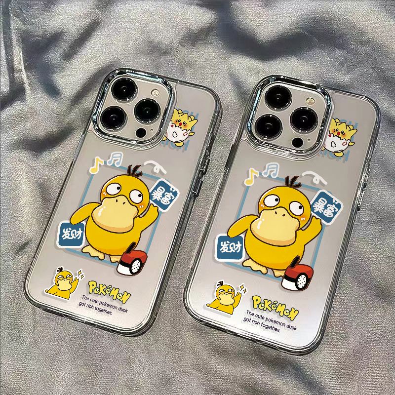 ✅Ốp Điện Thoại Dẻo Họa Tiết Chú Vịt Dễ Thương Chống Sốc Cho iPhone12711maxplus / MYAX 14pro 813