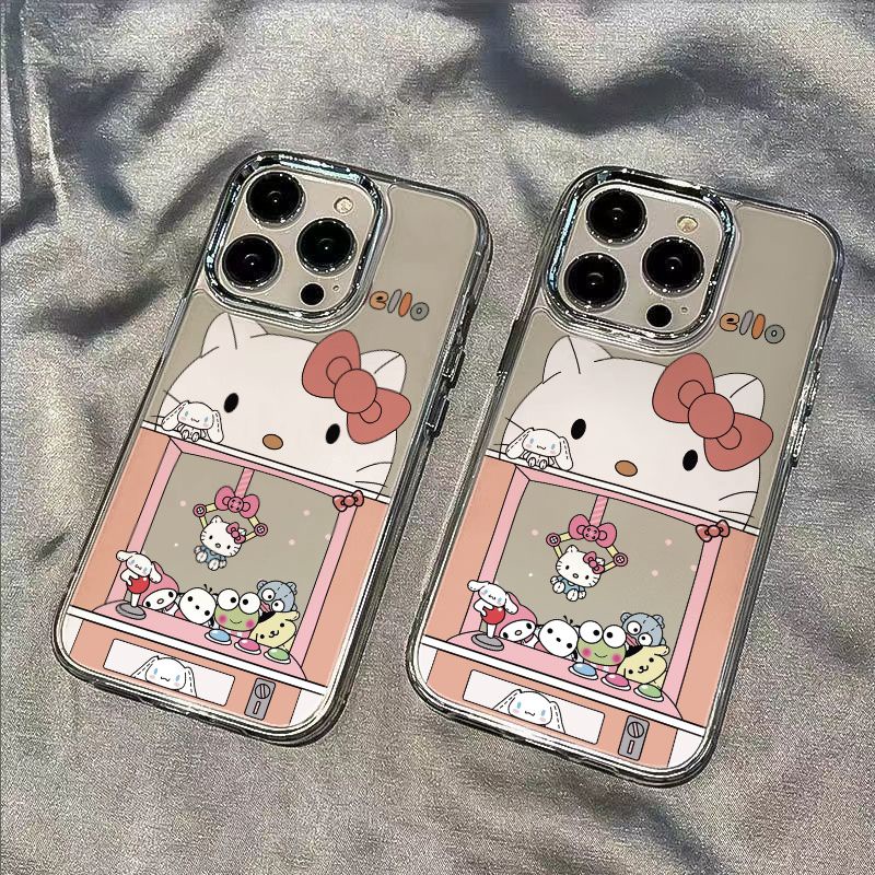 ✅Ốp Điện Thoại Dẻo Họa Tiết Hoạt Hình Mèo Dễ Thương Chống Sốc Cho iPhone1214pro11 7KT plus / 8 13