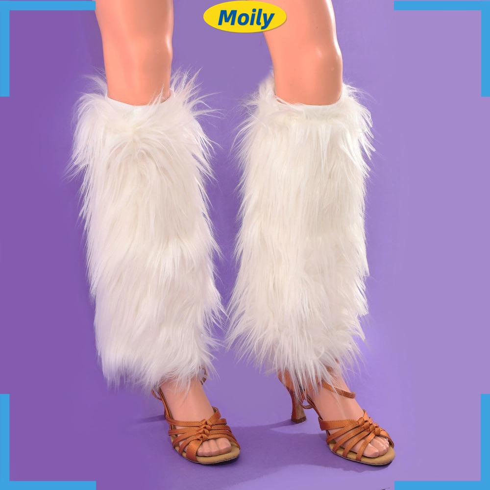 Vớ Dài Tới Gối Giữ Ấm Giả Màu Trắng